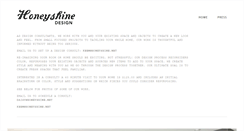 Desktop Screenshot of honeyshine.net